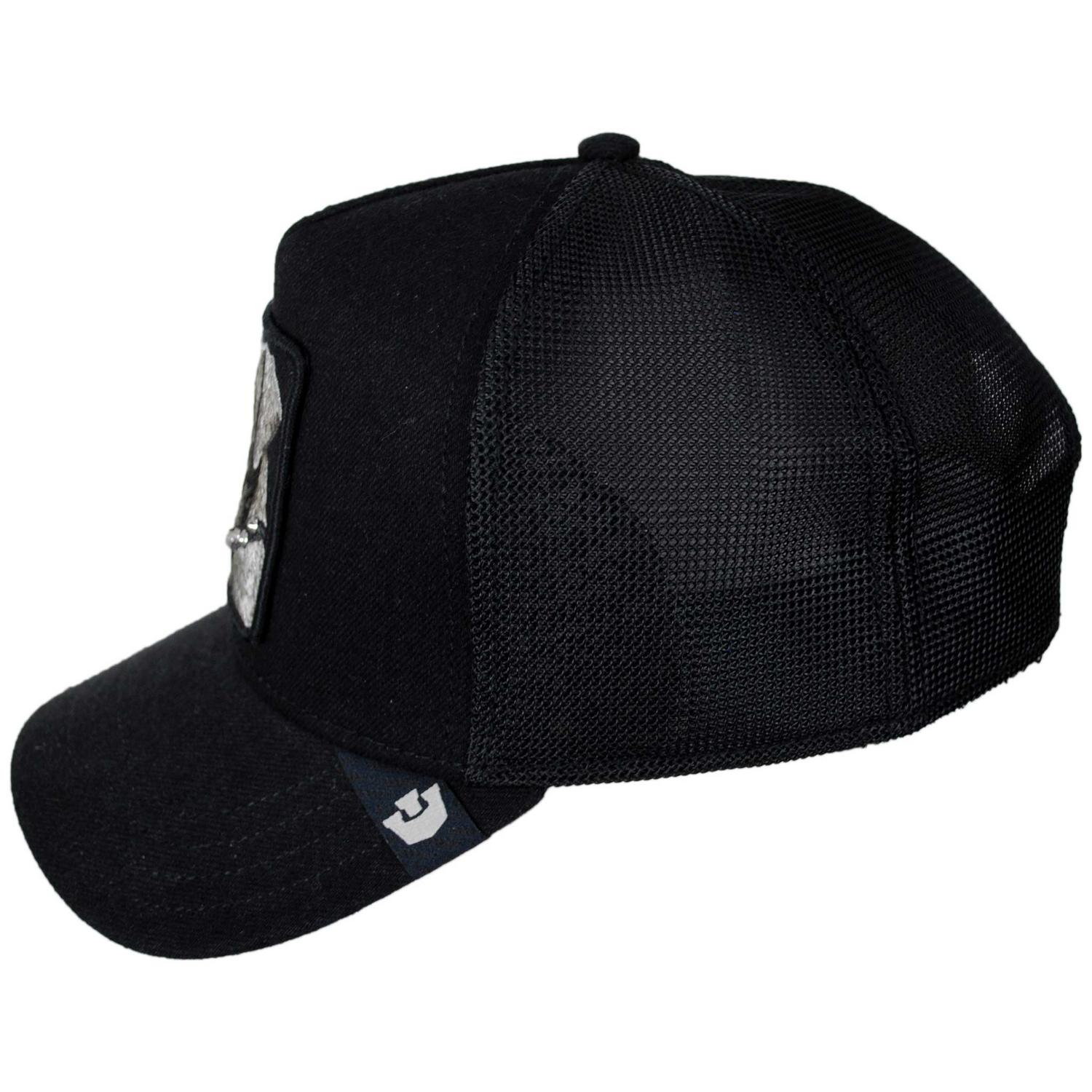 Goorin Bros | Punk Dawg Mesh Trucker Snapback Baseball Cap | 200772 | profile | DARK DENIM