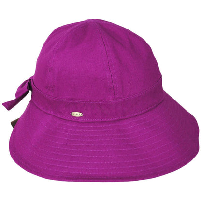 Scala | Elda Cotton Facesaver Cap | 106416 | profile | ORCHID