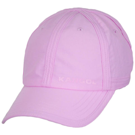 Kangol | Seams Out Nylon Fitted Baseball Cap | 201129 | lead | PEONY PINK