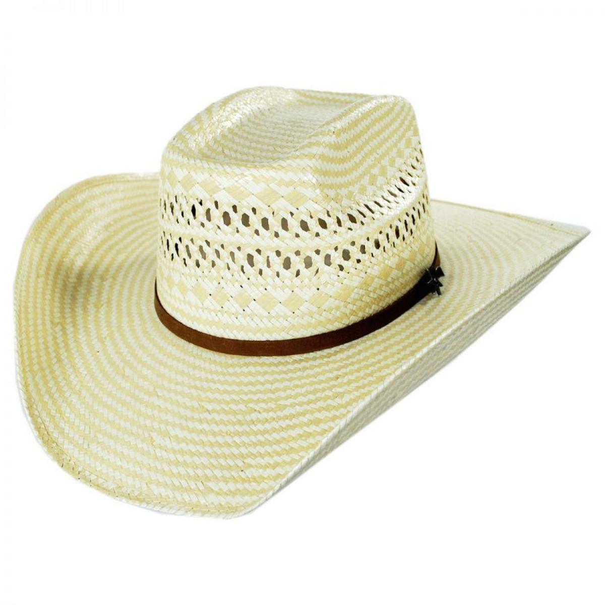 Bailey Western | Fields Toyo Straw Western Hat | 127709 | lead | NATURAL/TAN