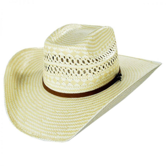 Bailey Western | Fields Toyo Straw Western Hat | 127709 | lead | NATURAL/TAN
