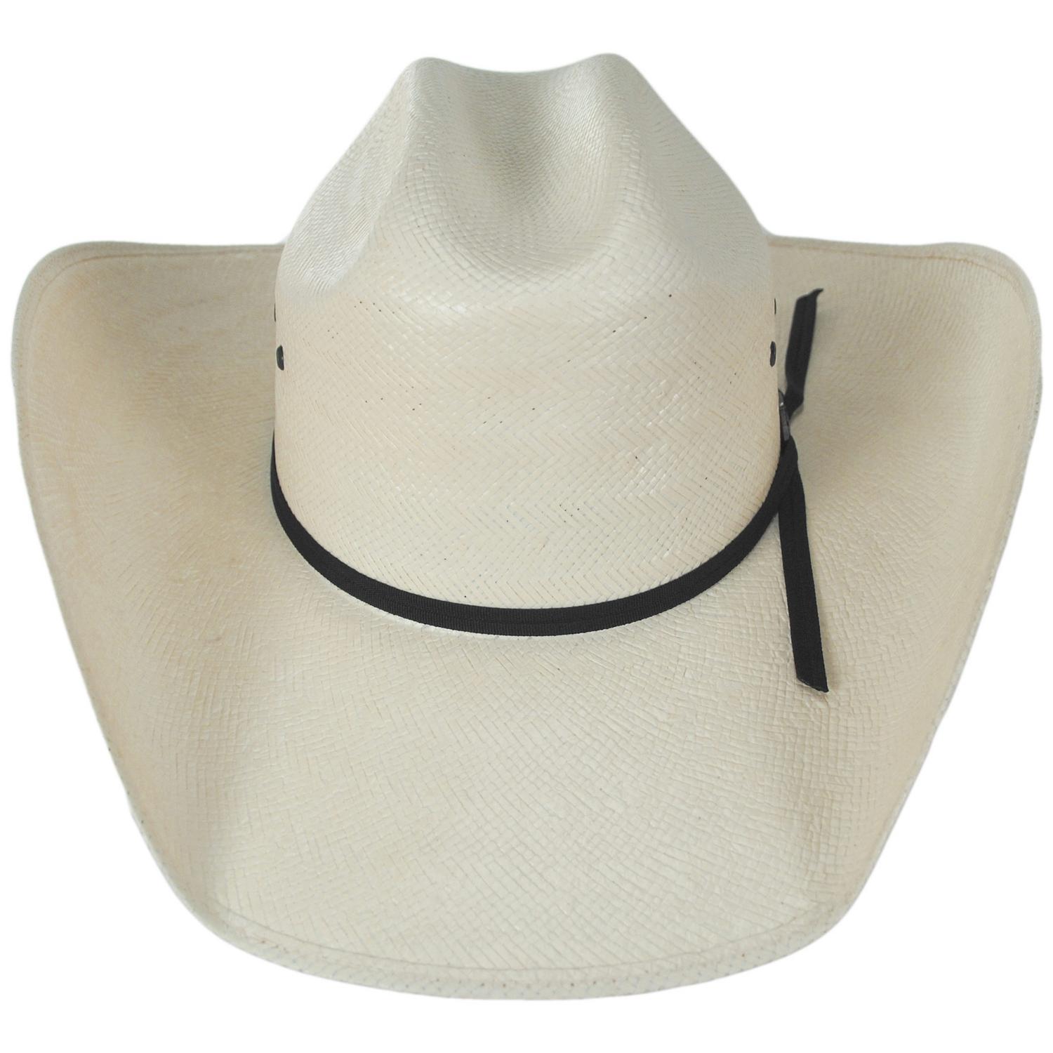 Bailey Western | Goleta Shantung Straw Western Hat | 127947 | front | IVORY