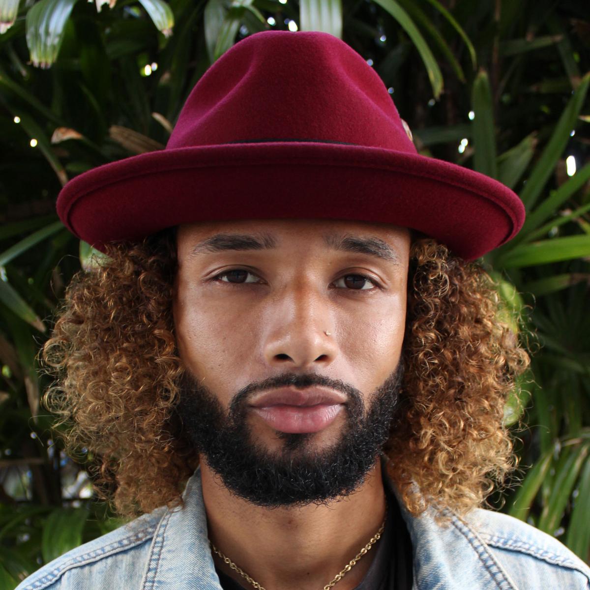 Jaxon Hats | Wholesale Pachuco Crushable Wool Felt Fedora Hat - Wine B2B Pre-Pack | B2B135008W | lsmone | WINE