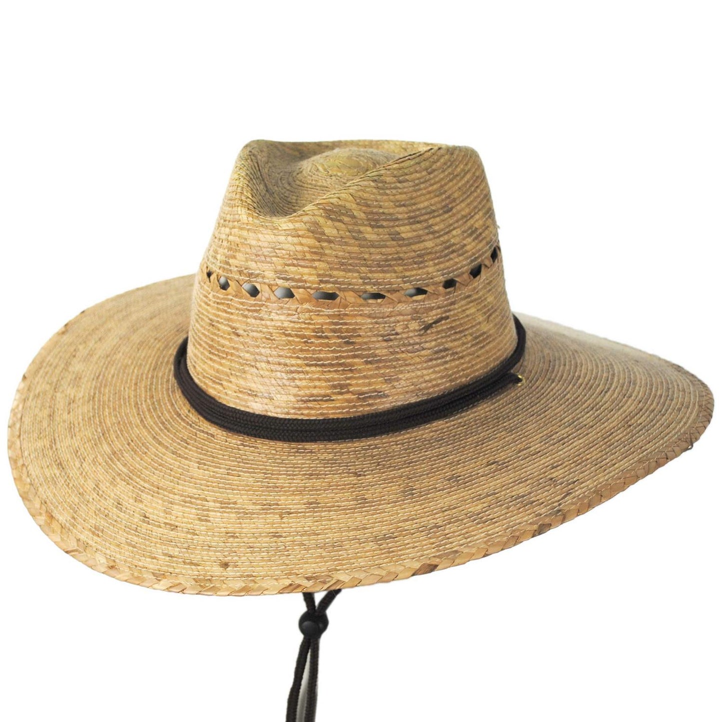 Tula Hats | Gardener Lattice Palm Straw Wide Brim Hat | 128297 | lead | NATURAL