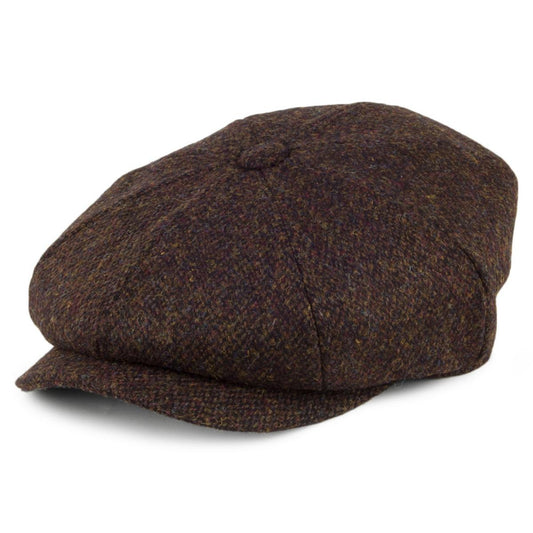 Jaxon & James | Wholesale Arnol Harris Tweed Wool Newsboy Cap B2B Pre-Pack | B2B170003 | lead | MOSS
