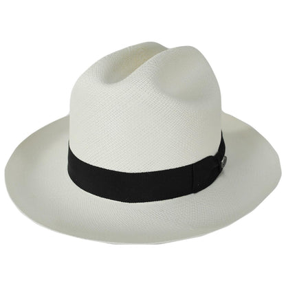 Jaxon Hats | Open Road Grade 8 Panama Straw Western Hat | 127150 | lead | BLEACH