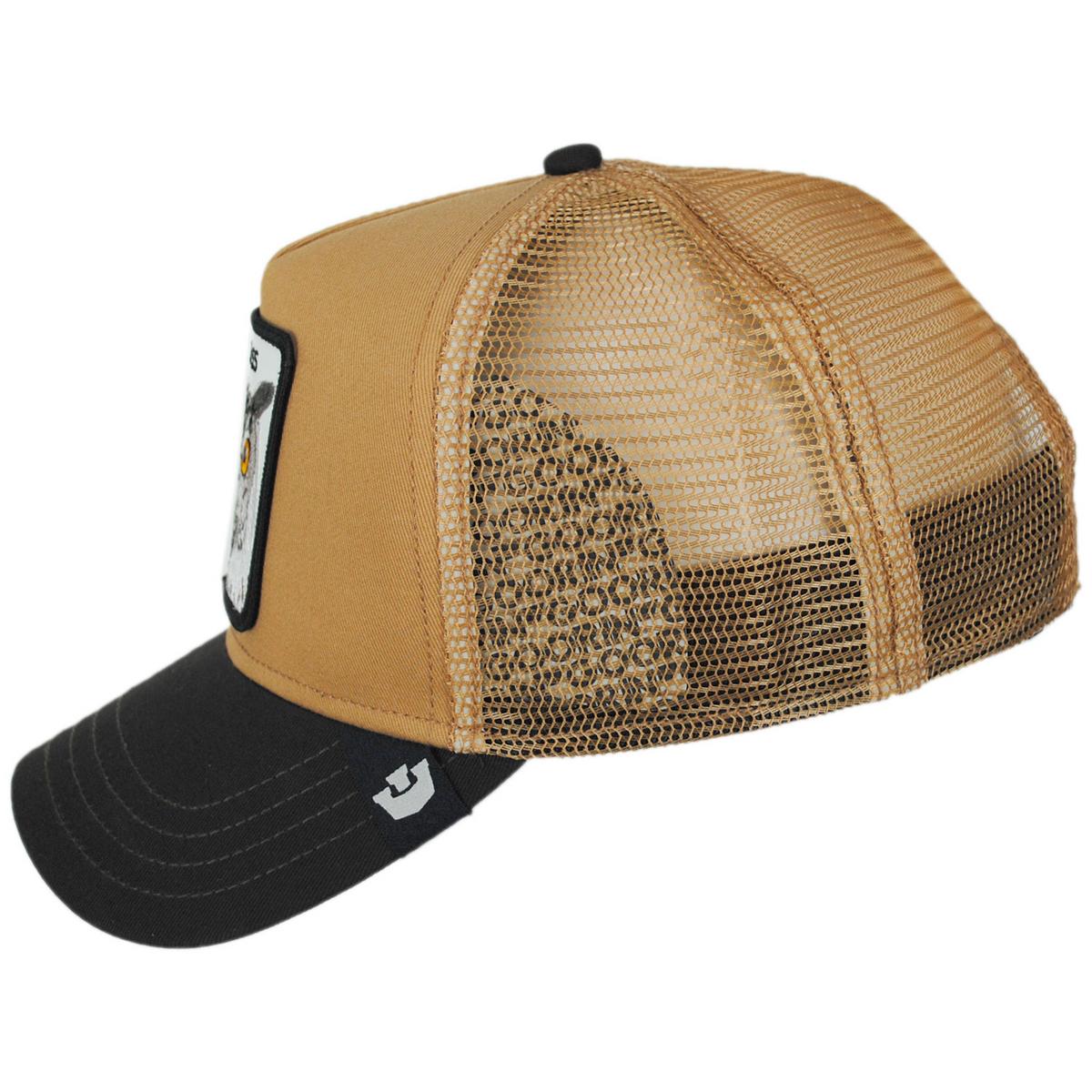 Goorin Bros | Wise Ass Mesh Trucker Snapback Baseball Cap | 200391 | profile | HEAT/GROUND