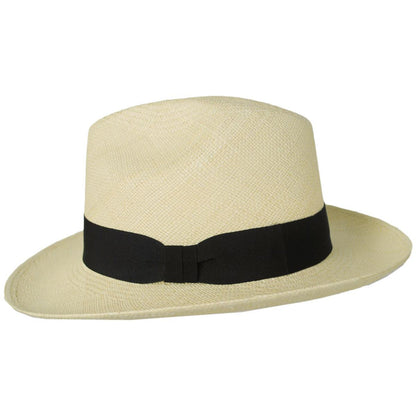 Jaxon Hats | Brisa Grade 4 Panama Straw Fedora Hat | 127107 | profile | NATURAL