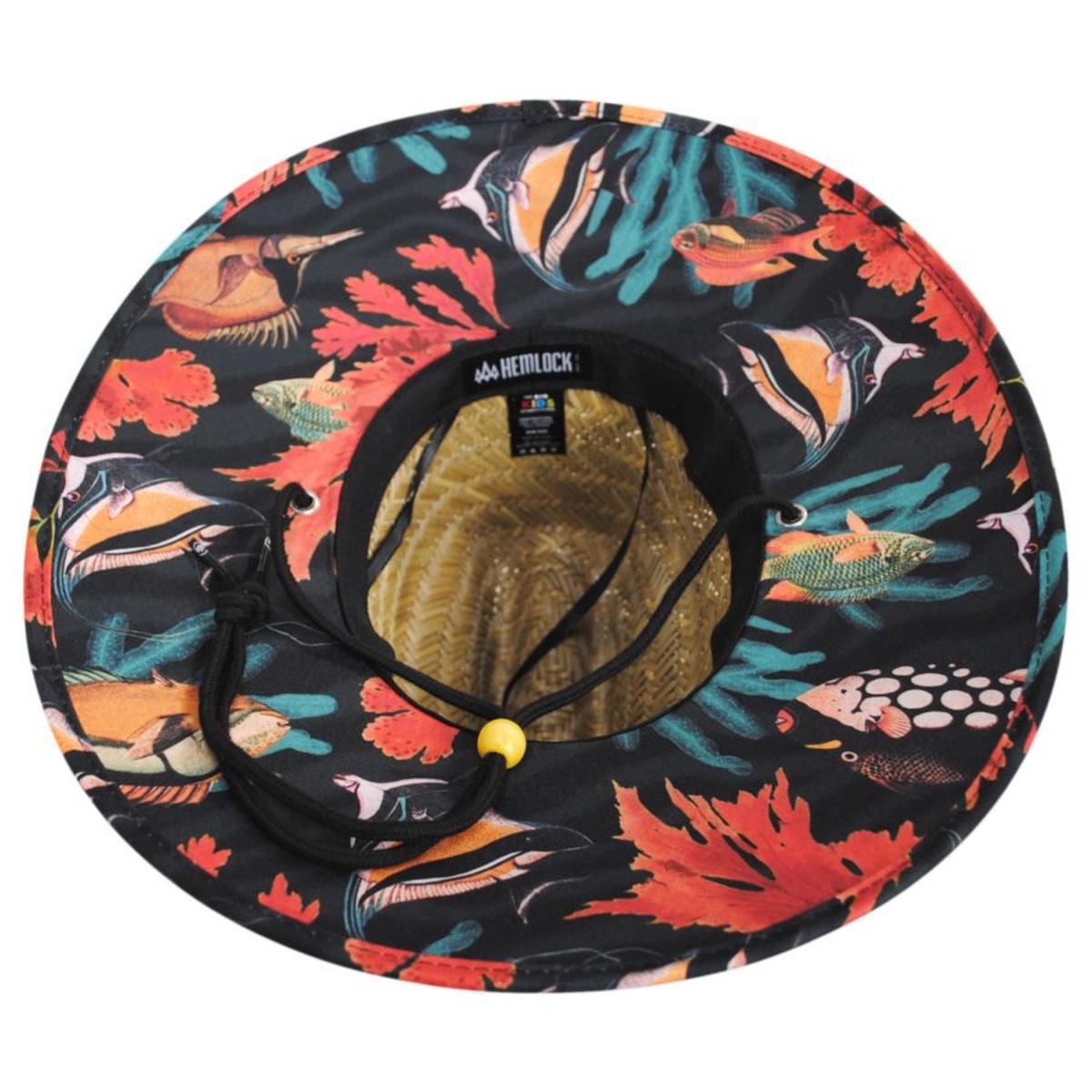 Youth Finley Rush Straw Lifeguard Hat