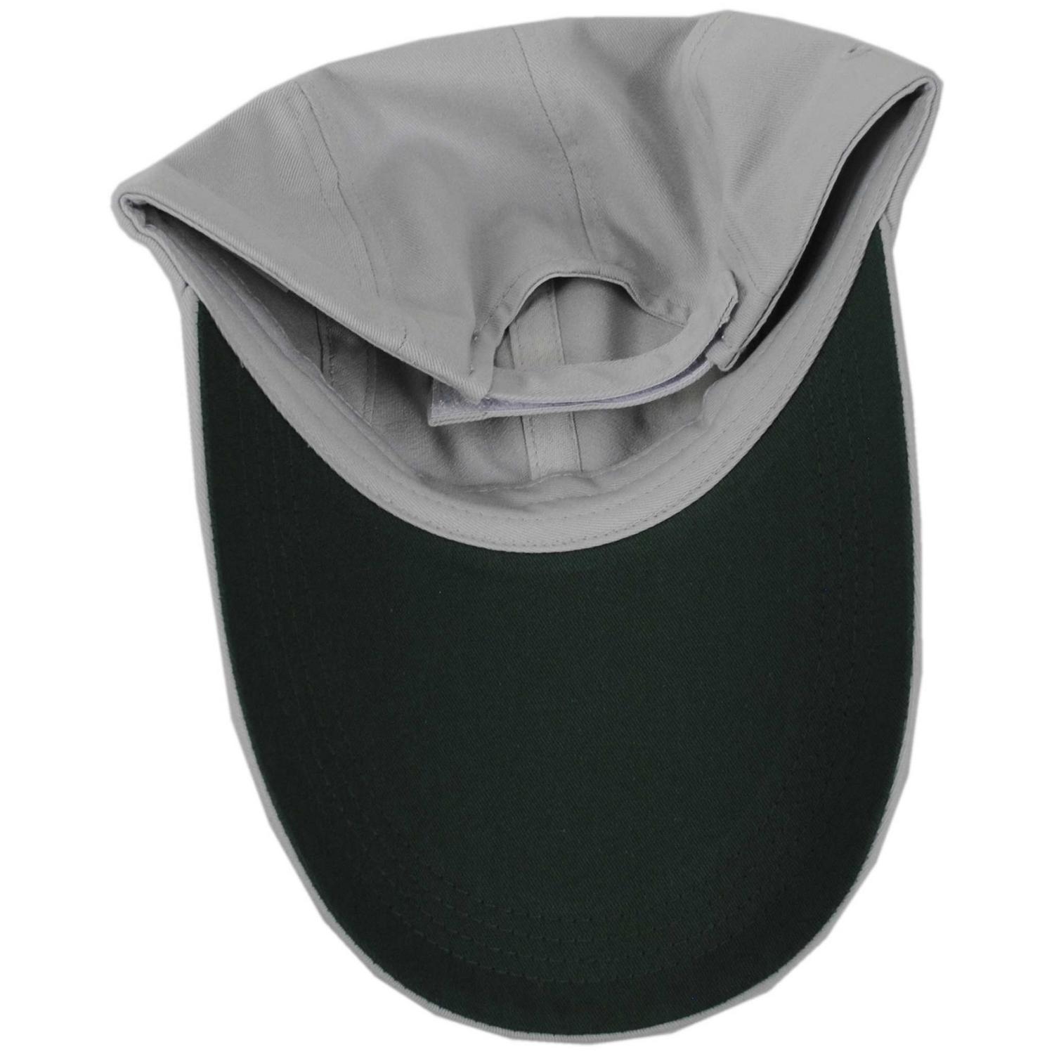 Village Hat Shop | VHS Long Bill Adjustable Baseball Cap | 222440 | under | GREY