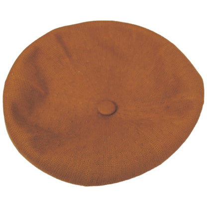 Kangol | Jax Bamboo Basque Beret | 150906 | top | RUSTIC CARAMEL