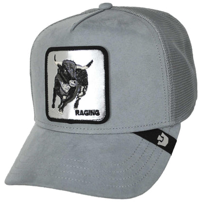 Goorin Bros | Silver Bull Mesh Trucker Snapback Baseball Cap | 200786 | lead | GLOSS