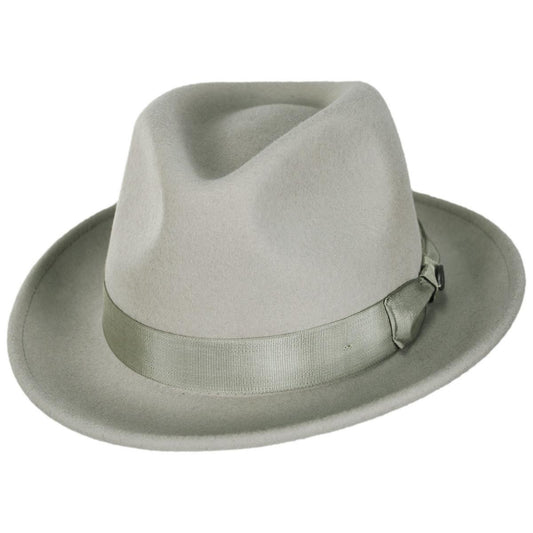 Bailey 1922 | Maglor Wool Felt Fedora Hat | 133313 | lead | NICKEL