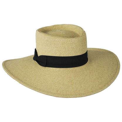Jeanne Simmons | Toyo Braid Straw Gambler Hat | 101780 | lead | SAND