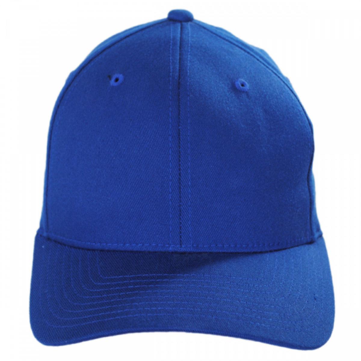 Flexfit | Combed Twill MidPro Flexfit Fitted Baseball Cap | 221502 | front | ROYAL