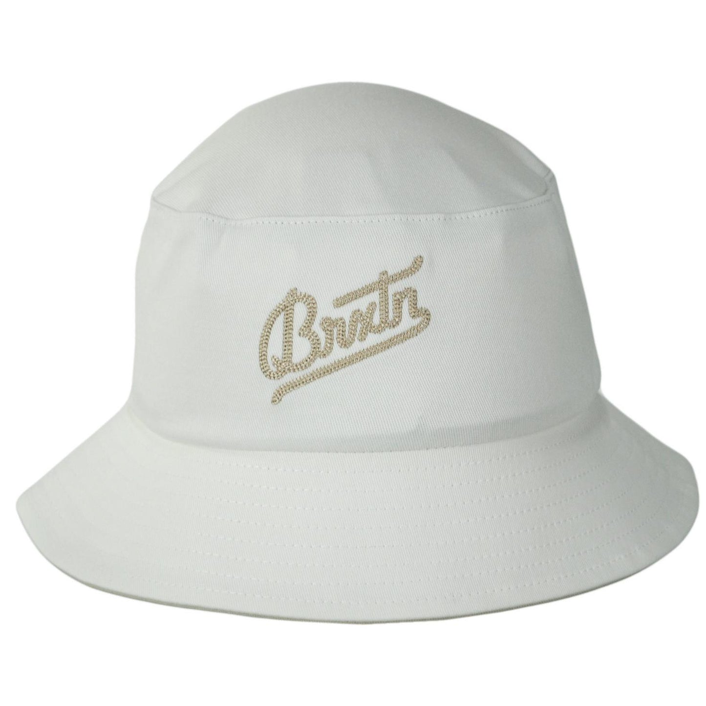 BRIXTON HATS | Eldon Cotton Packable Bucket Hat | 185560 | front | OFF WHITE/BEIGE