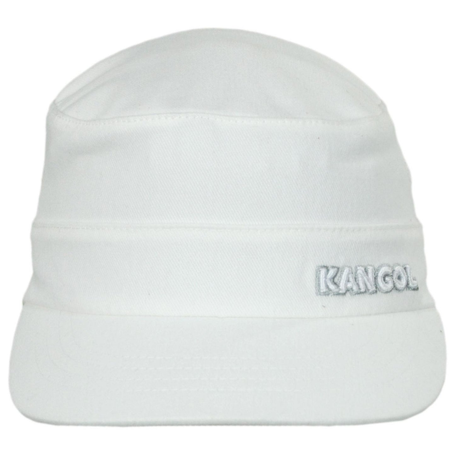 Kangol | Flexfit Cotton Twill Army Cap | 201110 | front | WHITE