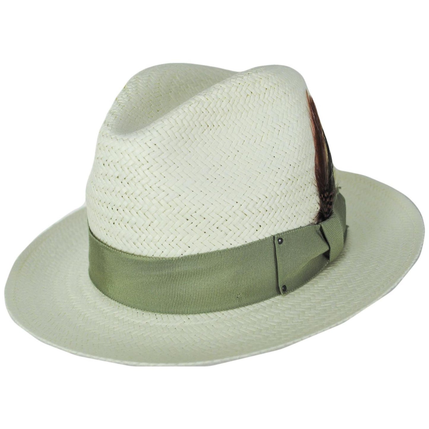 Bailey 1922 | Blixen Sun Raindura Straw Fedora Hat | 127936 | lead | NATURAL