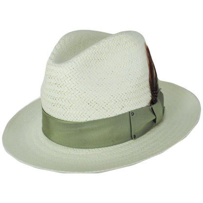 Bailey 1922 | Blixen Sun Raindura Straw Fedora Hat | 127936 | lead | NATURAL