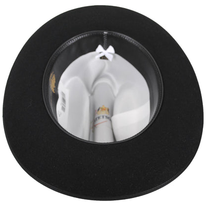 Stetson | Open Road 6X Fur Felt Western Hat | 130620 | under | BLACK