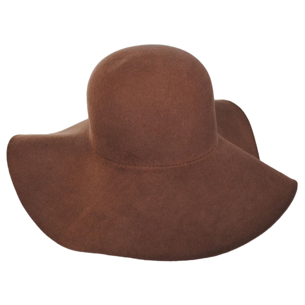 Scala | Boho Wool Felt Swinger Hat
