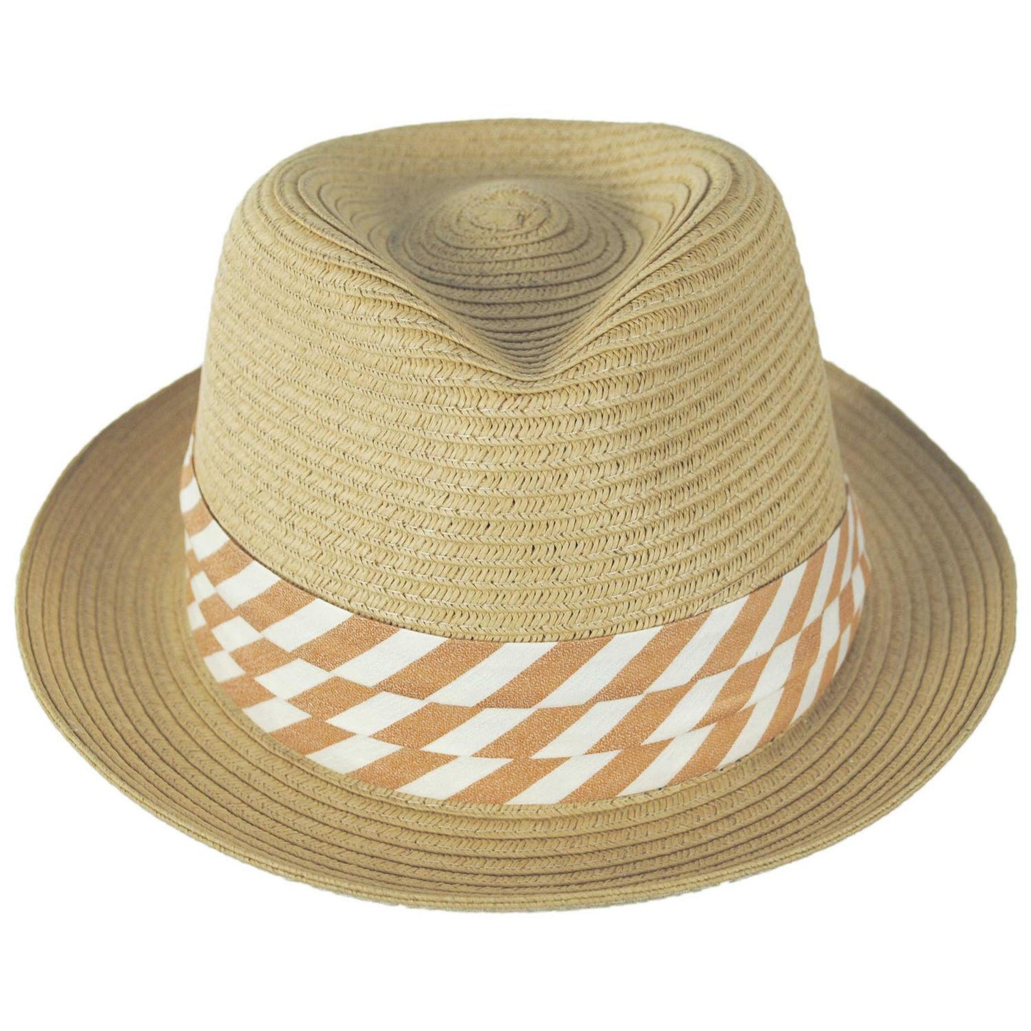 Stefeno Hats | Jonas Toyo Straw Stingy Brim Fedora Hat | 129708 | front | NATURAL