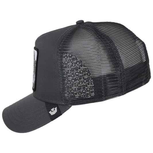 Goorin Bros | Silver Fox Mesh Trucker Snapback Baseball Cap | 200425 | profile | OIL
