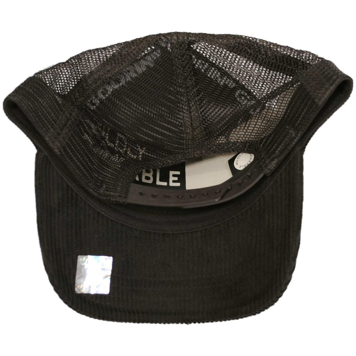 Goorin Bros | Corduroy Grit Mesh Trucker Snapback Baseball Cap | 200850 | under | GROUND
