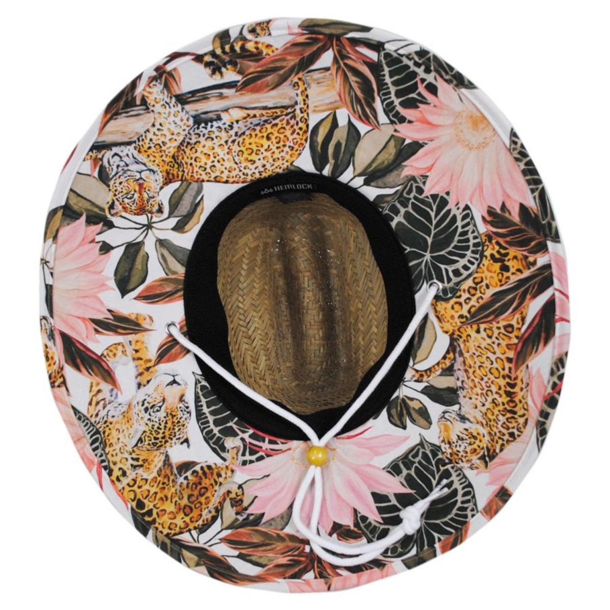 Hemlock Hat Co. | Maya Rush Straw Lifeguard Hat | 129595 | under | NATURAL