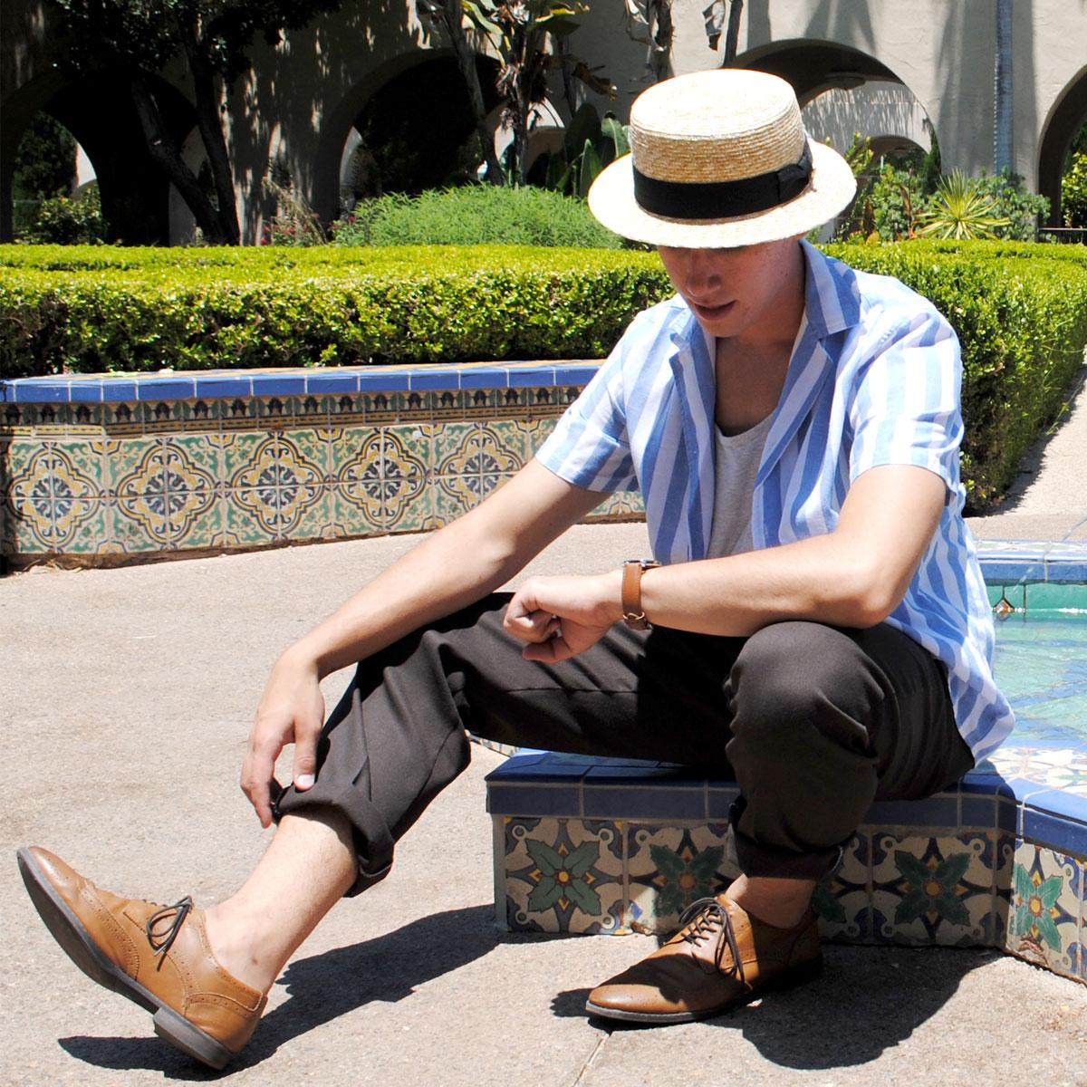 Jaxon Hats | Wholesale Black Band Wheat Straw Skimmer Hat B2B Pre-Pack | B2B129006 | lsmtwo | NATURAL