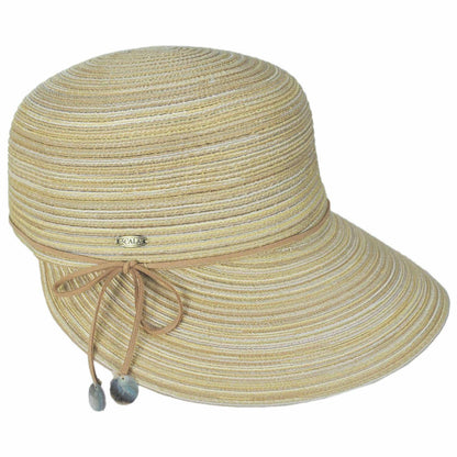 Scala | Teodora Poly Braid Facesaver Cap | 101567 | profile | NATURAL