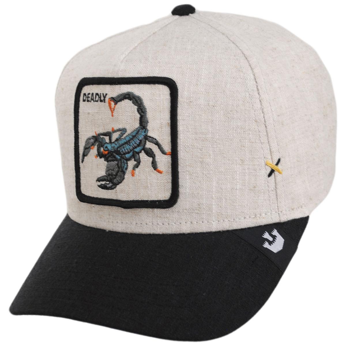 Goorin Bros | Lethal Linen Snapback Baseball Cap | 200717 | lead | BLACK