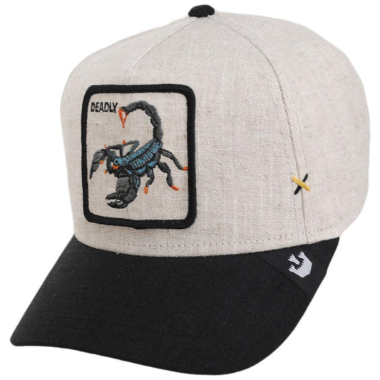Goorin Bros | Lethal Linen Snapback Baseball Cap | 200717 | lead | BLACK