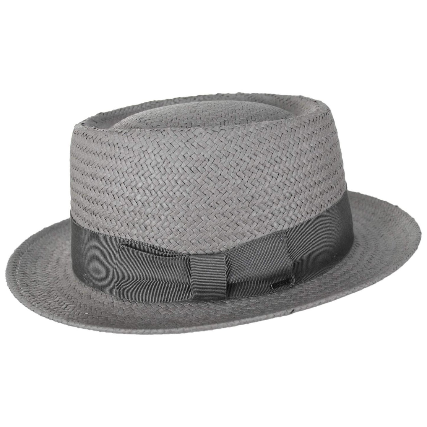 Bailey 1922 | Darron Sun Raindura Straw Pork Pie Hat | 127939 | profile | GRAPHITE