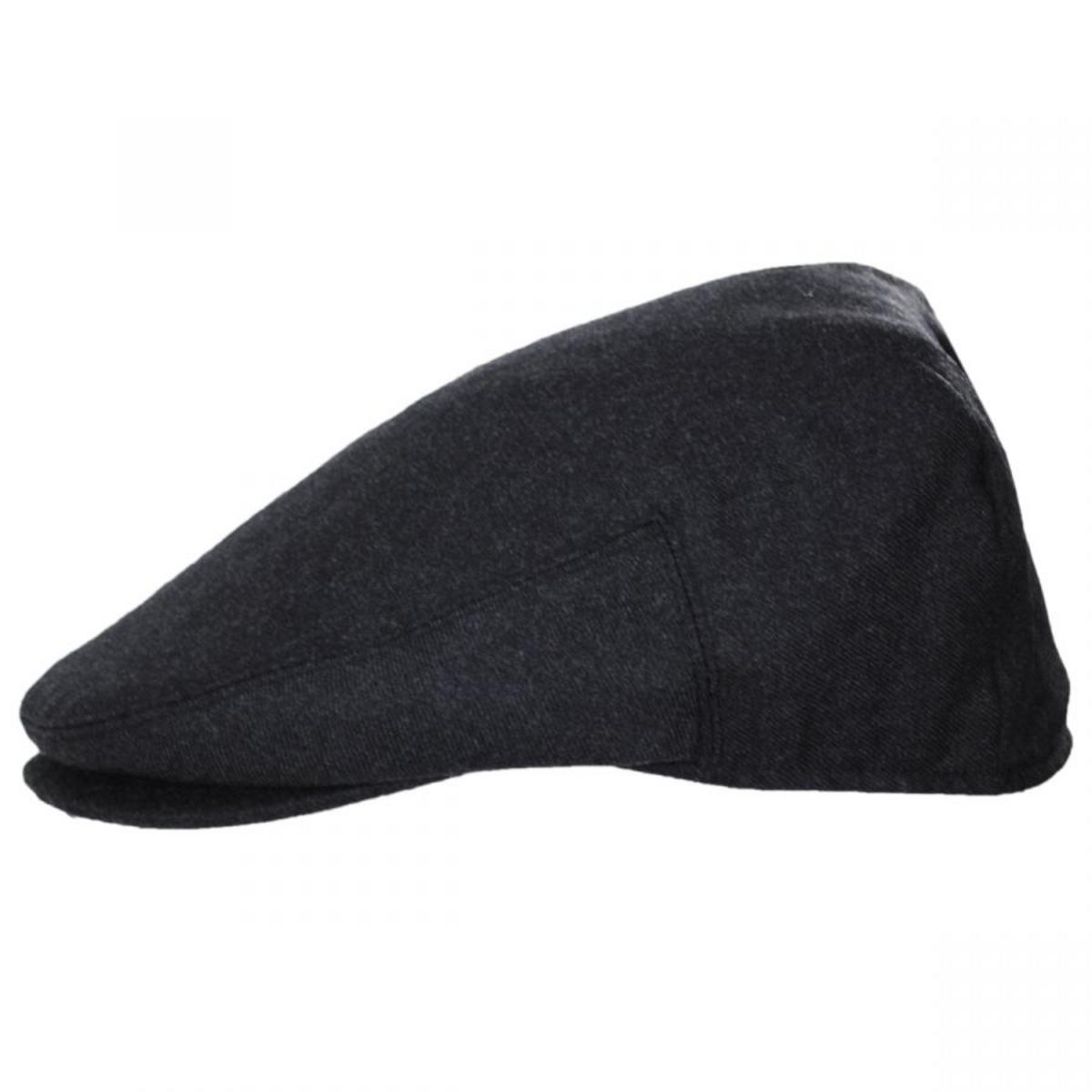 Baskerville Hat Company | Hampstead Japanese Wool Ivy Cap | 167651 | profile | CHARCOAL
