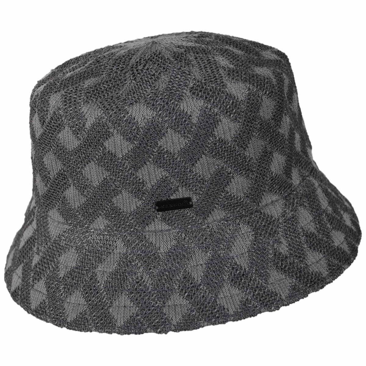 Kangol | Cross Weave Bucket Hat | 185837 | profile | WARM GREY