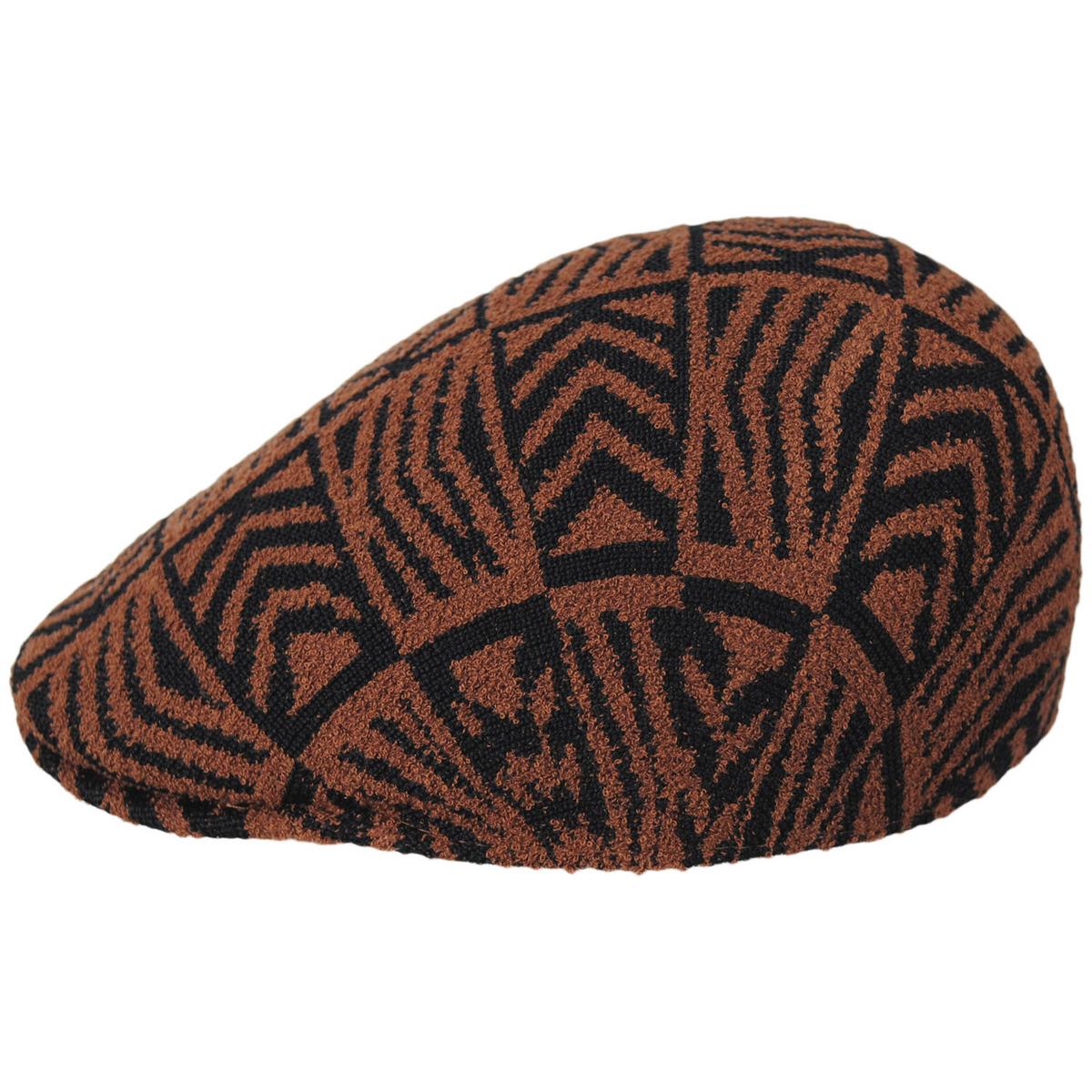 Kangol | Network Jacquard 507 Ivy Cap | 161025 | profile | MAHOGANY/BLACK