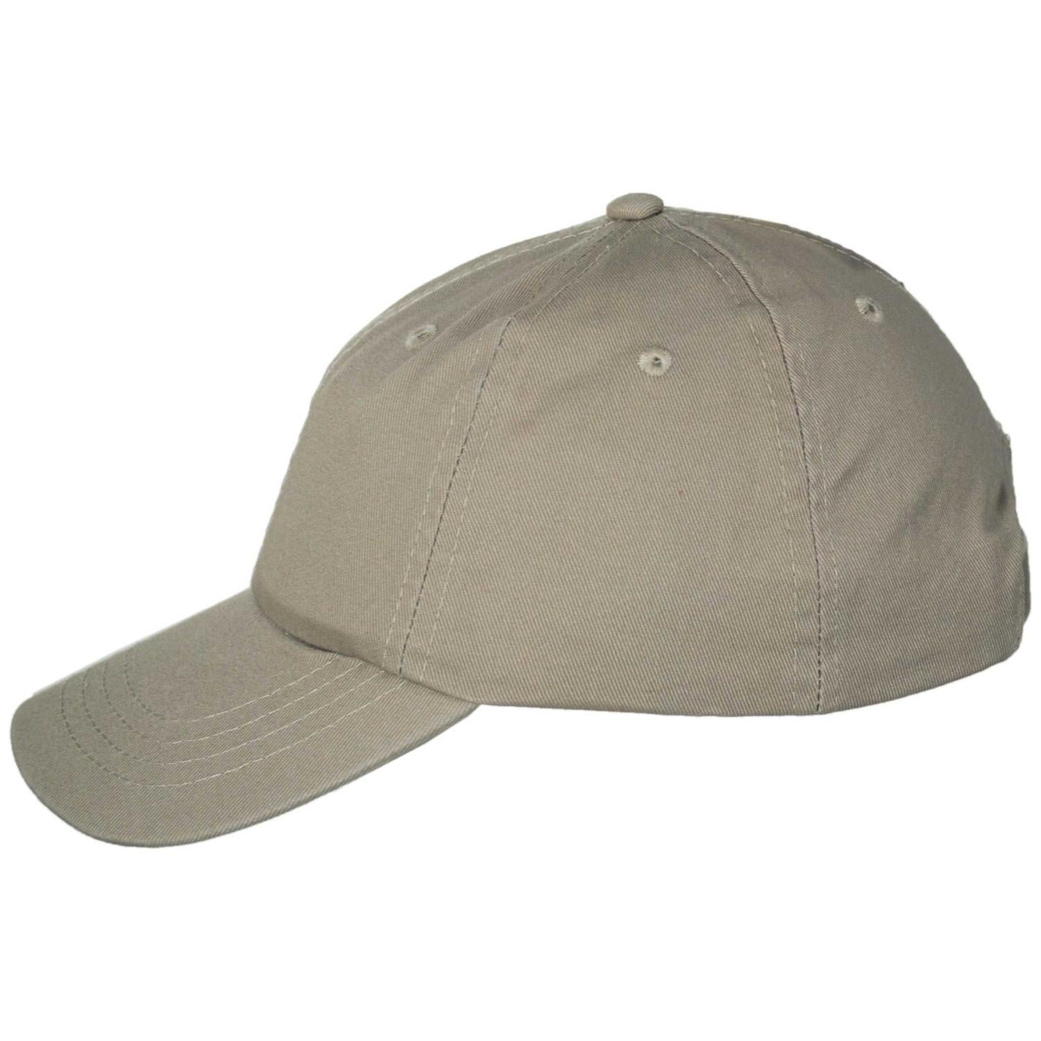 Scala | Kid's Cotton LoPro Baseball Cap Dad Hat | 508395 | profile | KHAKI