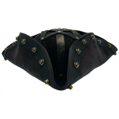 Disney | Pirates of the Caribbean Blackbeard Tricorn Hat | 190360 | lead | BLACK