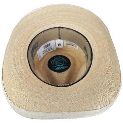 Charlie 1 Horse | Road Runner Palm Straw Outback Hat | 101679 | under | TOASTED