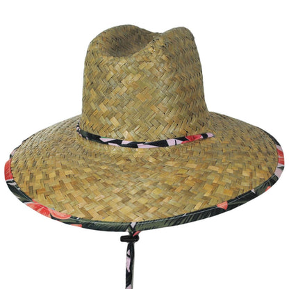 Peter Grimm | Kenny Green Leaf Straw Lifeguard Hat | 127211 | lead | NATURAL