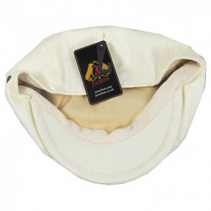 Jaxon Hats | Cotton Newsboy Cap | 167770 | under | BEIGE