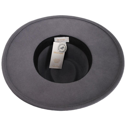 BRIXTON HATS | Joanna Packable Wool Felt Fedora Hat - Dusk | 123926DSK | under | DUSK
