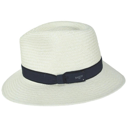 Bailey 1922 | Brooks Panama Straw Fedora Hat | 127815 | profile | MEDIA BLEACH