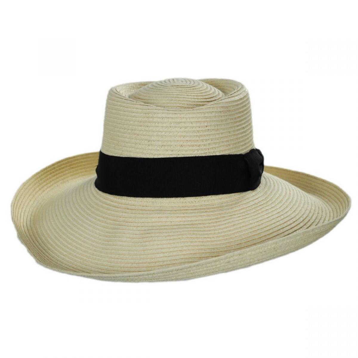 Physician Endorsed | Santa Cruz Toyo Straw Planter Hat | 102793 | front | NATURAL