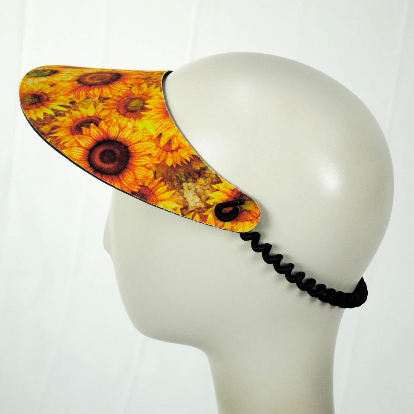 The Incredible Sunvisor | Springlace Sunflowers Sunvisor | 196358 | profile | YELLOW