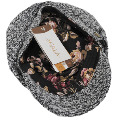 Scala | Donna Boucle Knit Chauffeur Cap | 106422 | under | GREY