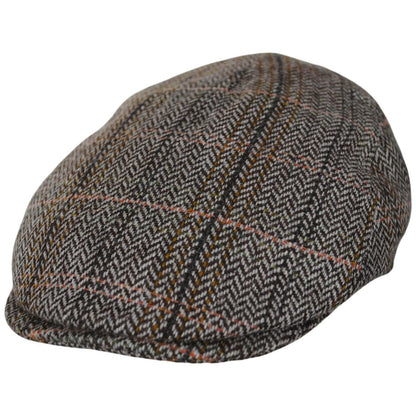 Bailey 1922 | Tulio Italian Wool Flat Cap | 167243 | lead | BROWN