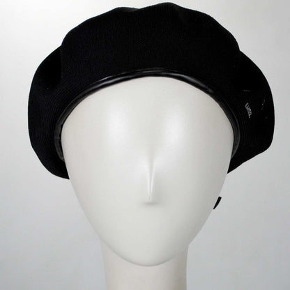 Kangol | Monty Tropic Military Beret | 150901 | front | BLACK