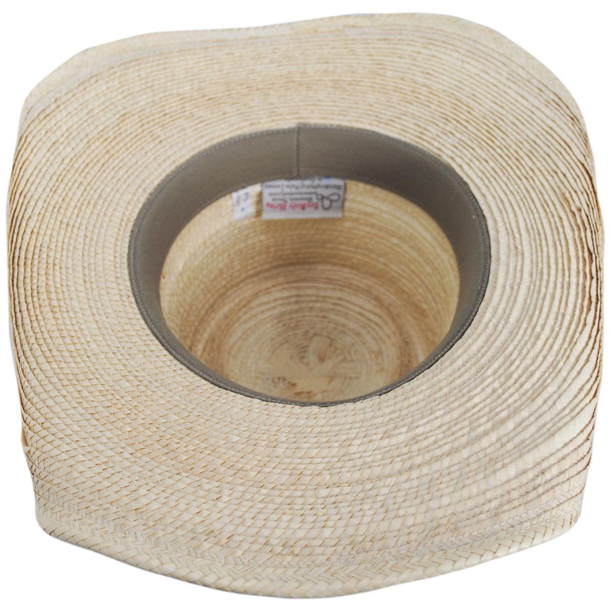 SunBody Hats | Aussie Teardrop Guatemalan Palm Leaf Straw Hat | 128209 | under | NATURAL